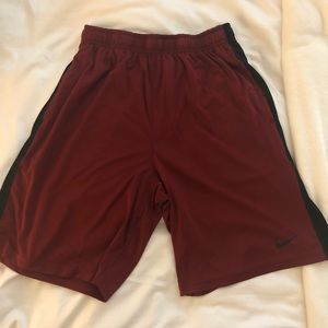 Maroon Nike Shorts